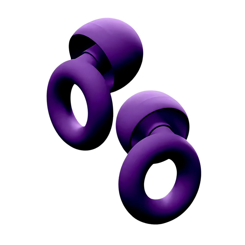 Silicone Serenity Plugs -Purple - Ozerty