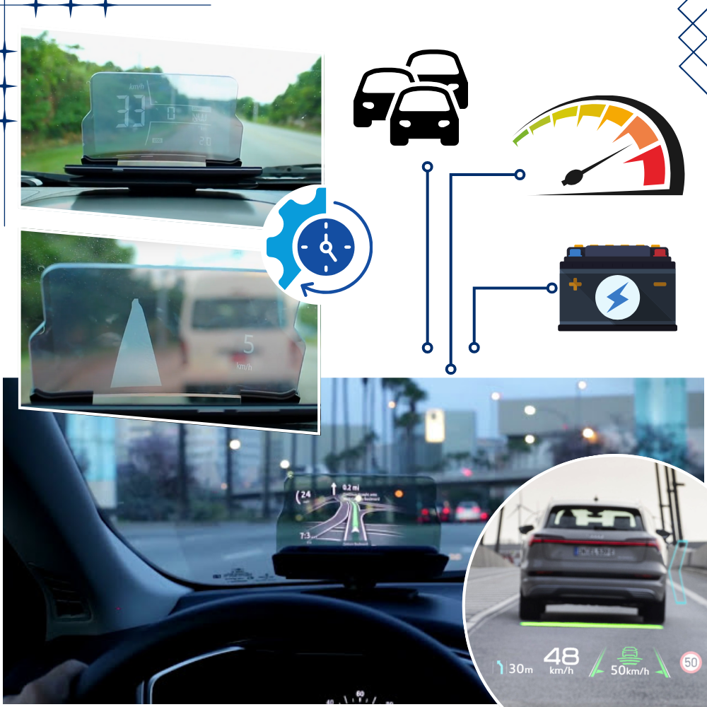 Smart Dashboard Car Hud - Ozerty