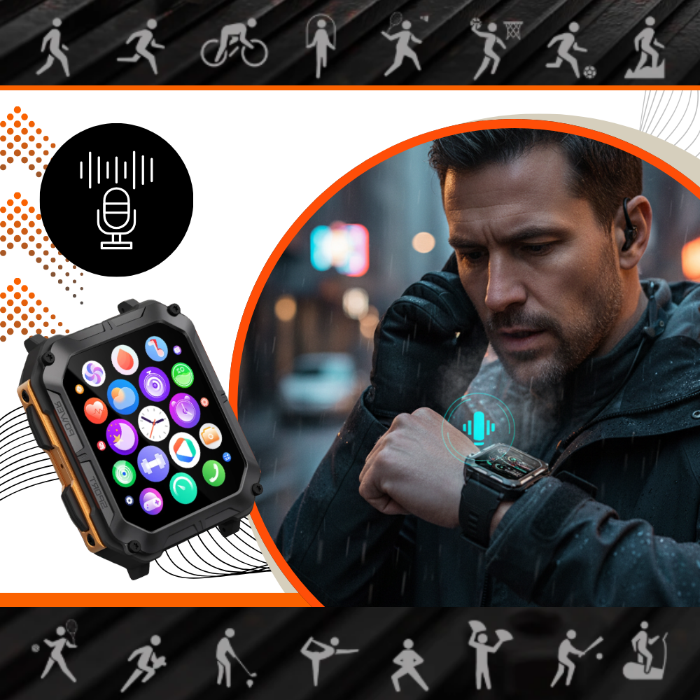 Smart Tactical Armor Watch - Ozerty