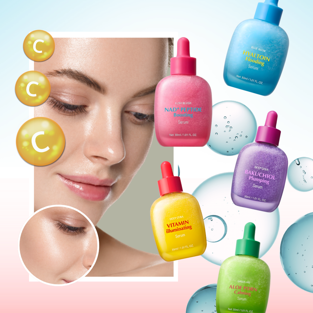 Smoothly Radiant Skin Illuminating Serums - Ozerty