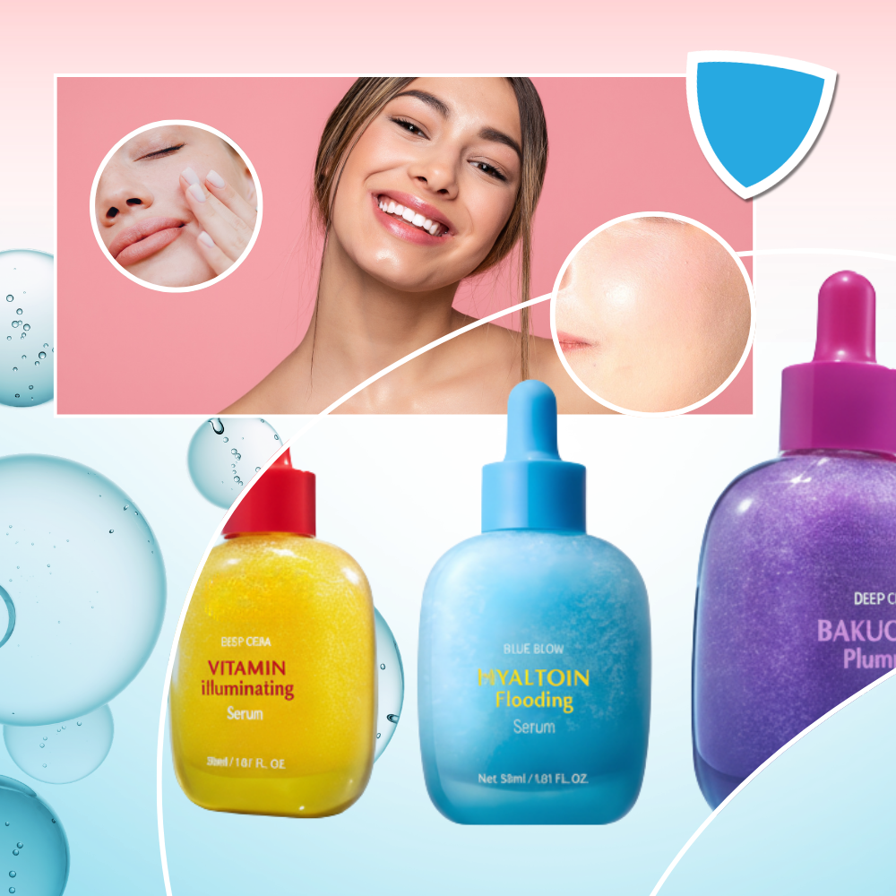 Smoothly Radiant Skin Illuminating Serums - Ozerty