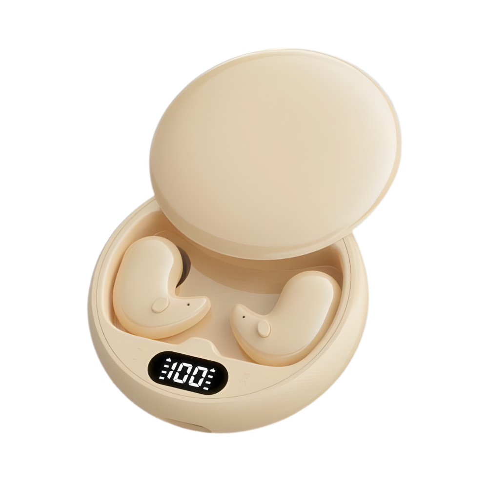 Snore Block Ergo Earbuds -Beige - Ozerty