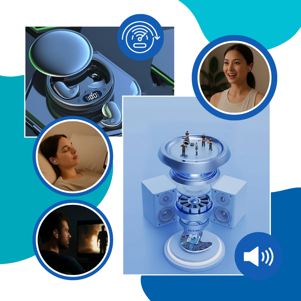 Snore Block Ergo Earbuds - Ozerty