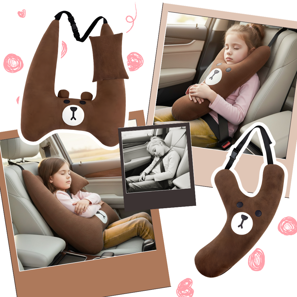 Soft Relief Kid's Seat Belt Pillow - Ozerty