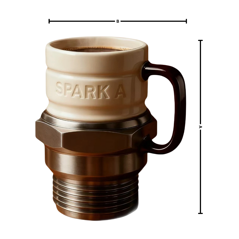 Spark Plug Novelty Mug - Ozerty