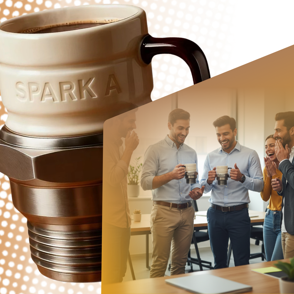 Spark Plug Novelty Mug - Ozerty