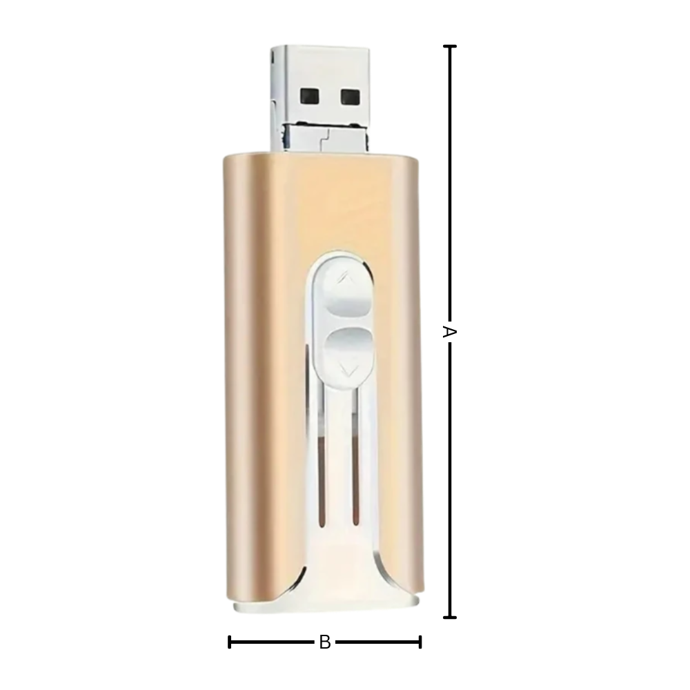 Speed Transfer 3-in-1 Flash Drive - Ozerty