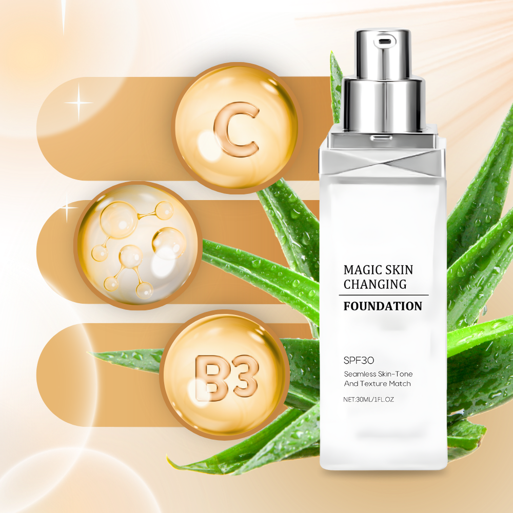 SPF 30 Color Changing Foundation - Ozerty