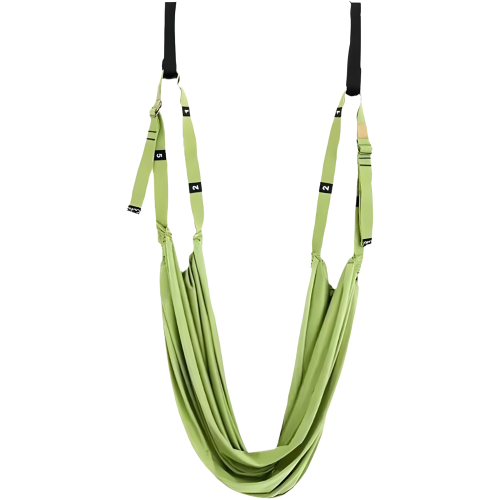 Strong Adjustable Yoga Hammock -Green - Ozerty