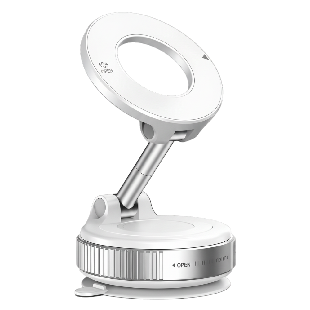 Sturdy Reliable Magnetic Phone Mount -White - Ozerty