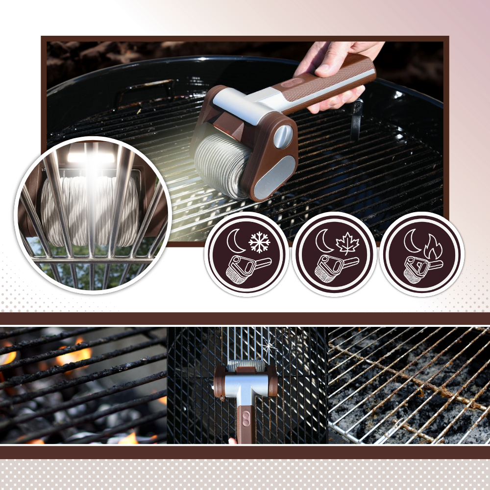 Turbo Cleanse Grill Brush - Ozerty