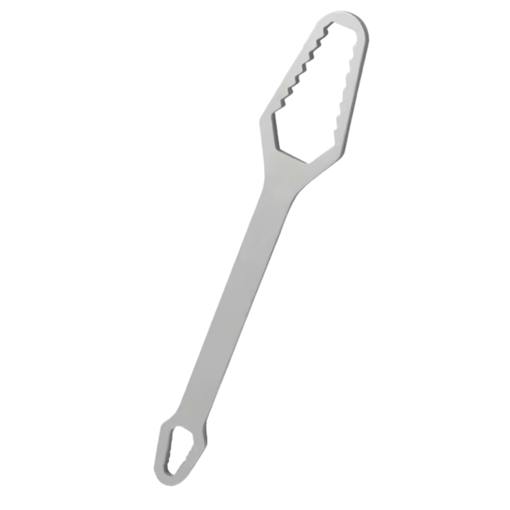 Universal Heavy Duty Double Flex Wrench -Silver - Ozerty