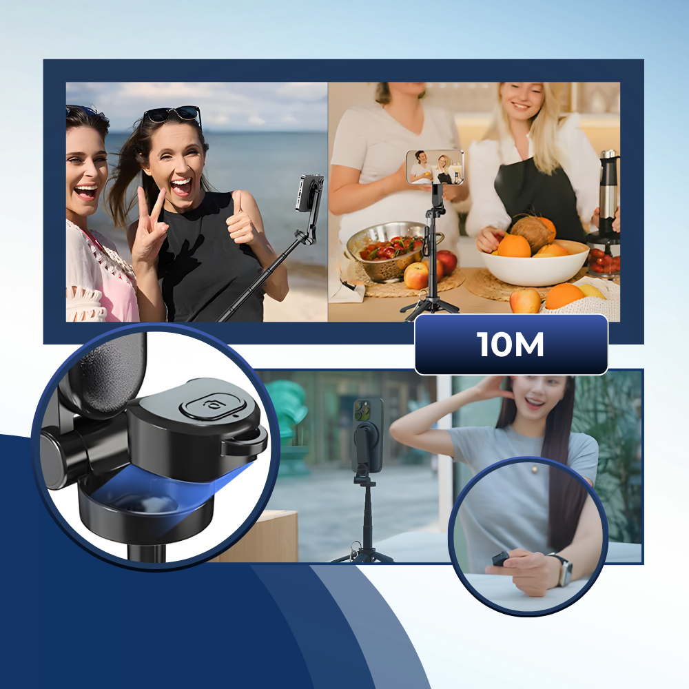 Unshakable Convenience Magnetic Tripod - Ozerty