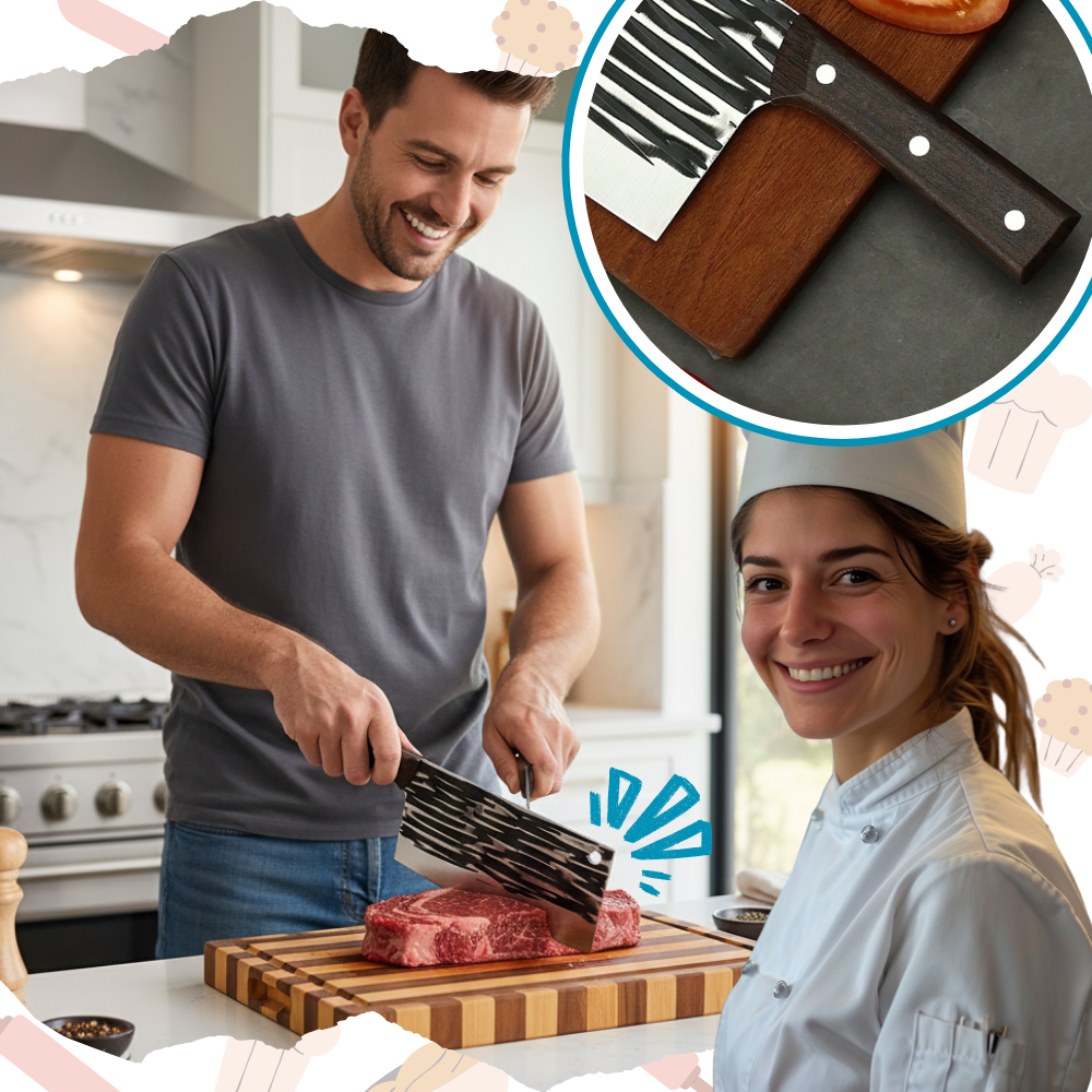 Unshakable Forged Cleaver Knife - Ozerty