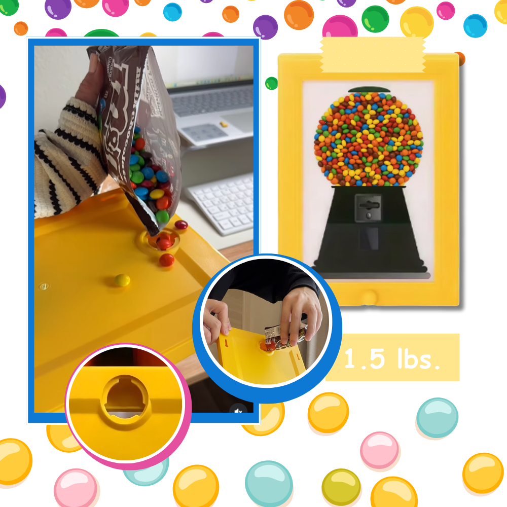 Wall-Mounted Candy Frame Dispenser - Ozerty