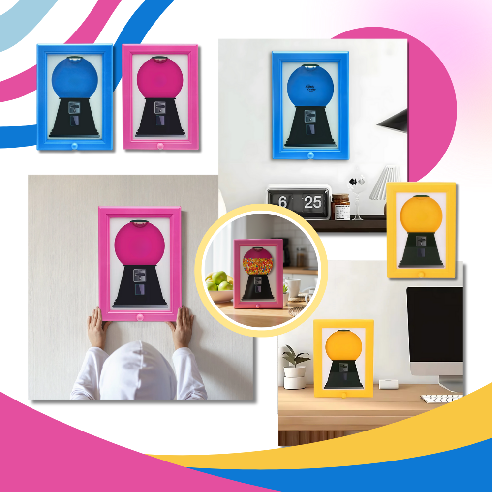 Wall-Mounted Candy Frame Dispenser - Ozerty