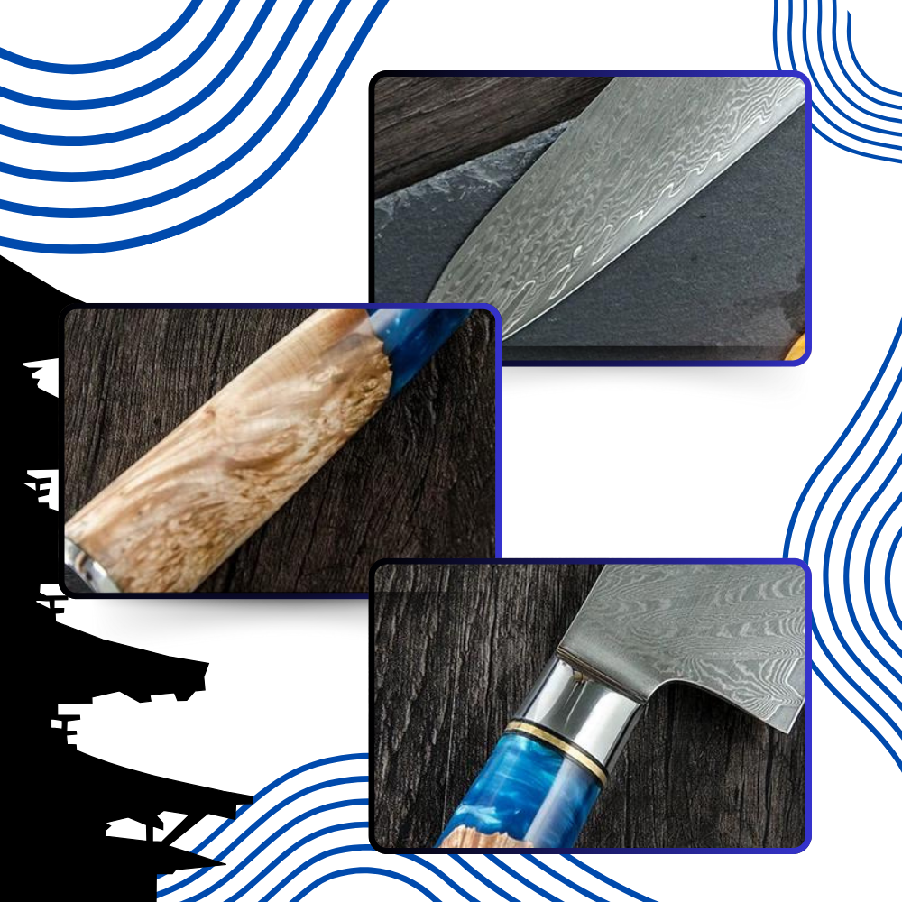 Yellow Sea Series Japanese Knives - Ozerty