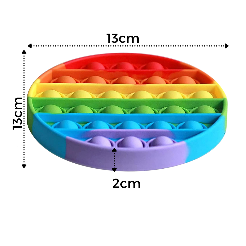Simple dimple stress reliever sensory toy