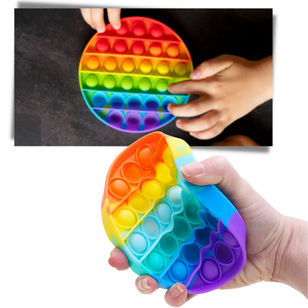 Simple dimple stress reliever sensory toy