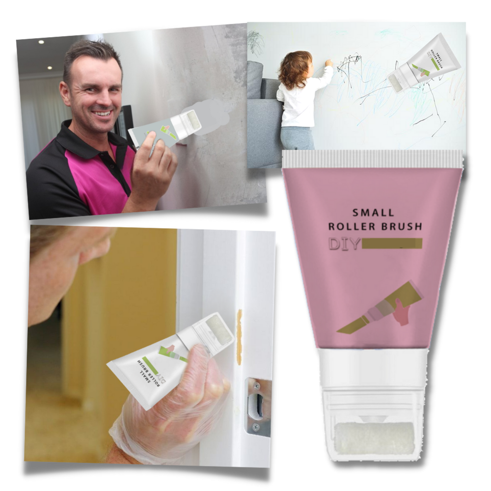 Quick Dry Mending Cream Rolling Brush - Ozerty