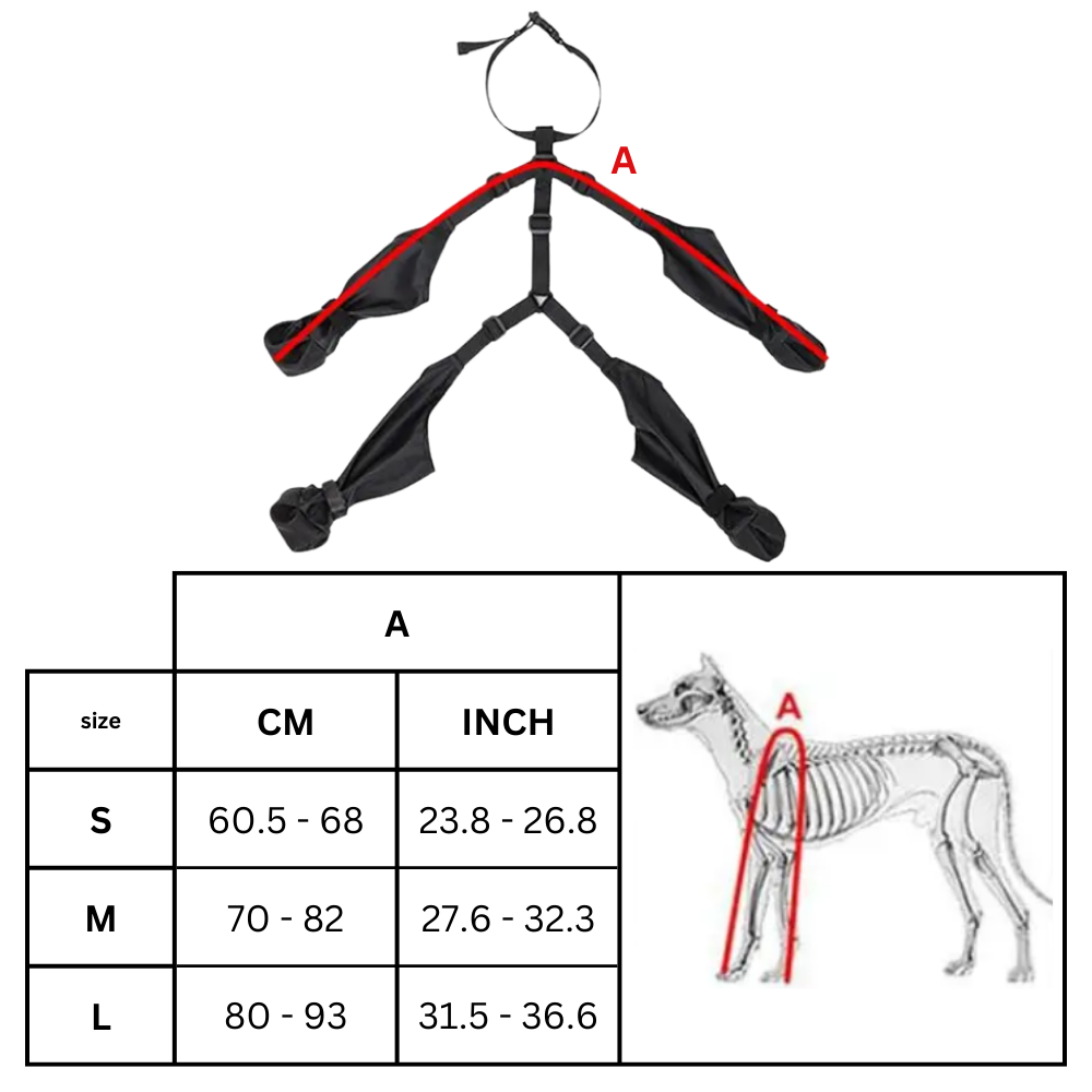 Waterproof Dog Suspenders Boots - Ozerty