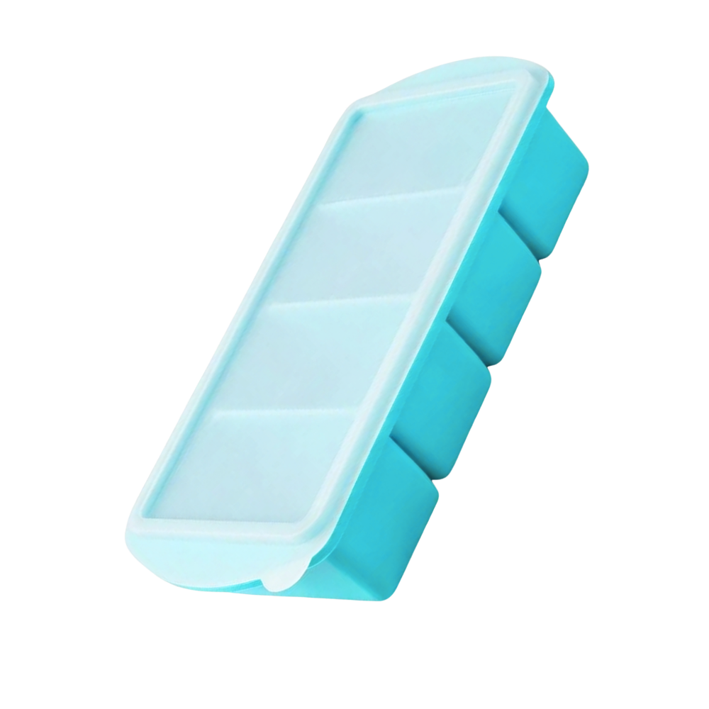 Neatly Portioned Silicone Freezer Tray -4 Compartement - Ozerty