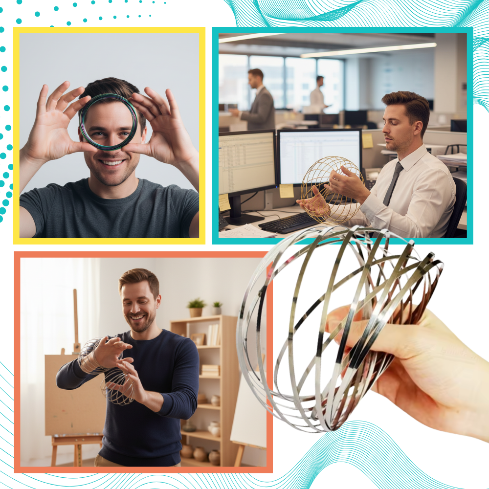 3D Stainless Arm Slinky  - Ozerty