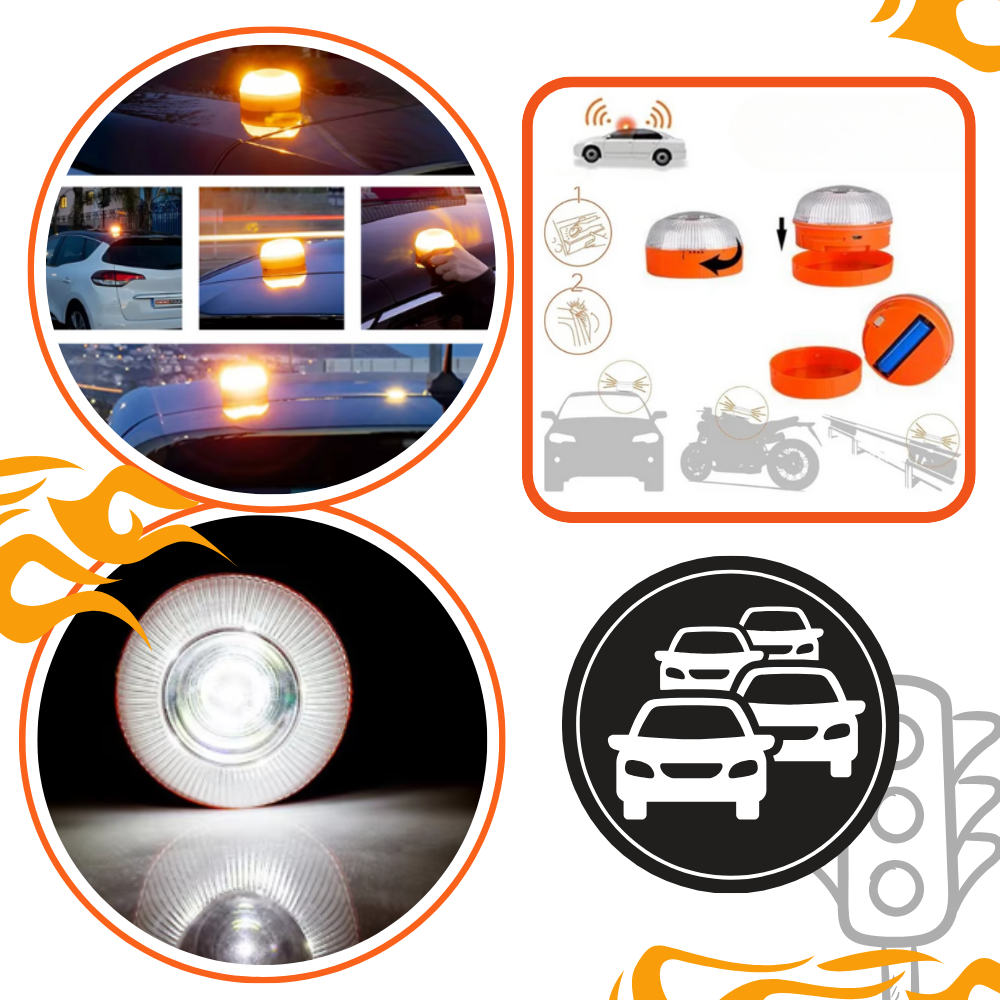 Accredited LED Strobe Car Emergency Light - Ozerty