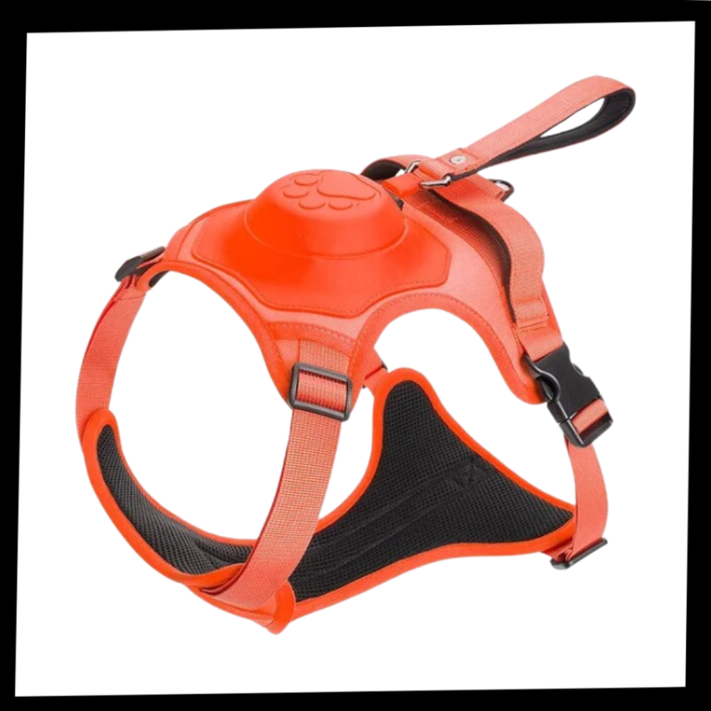 Adjustable Ergonomic Retractable Leash Set - Ozerty