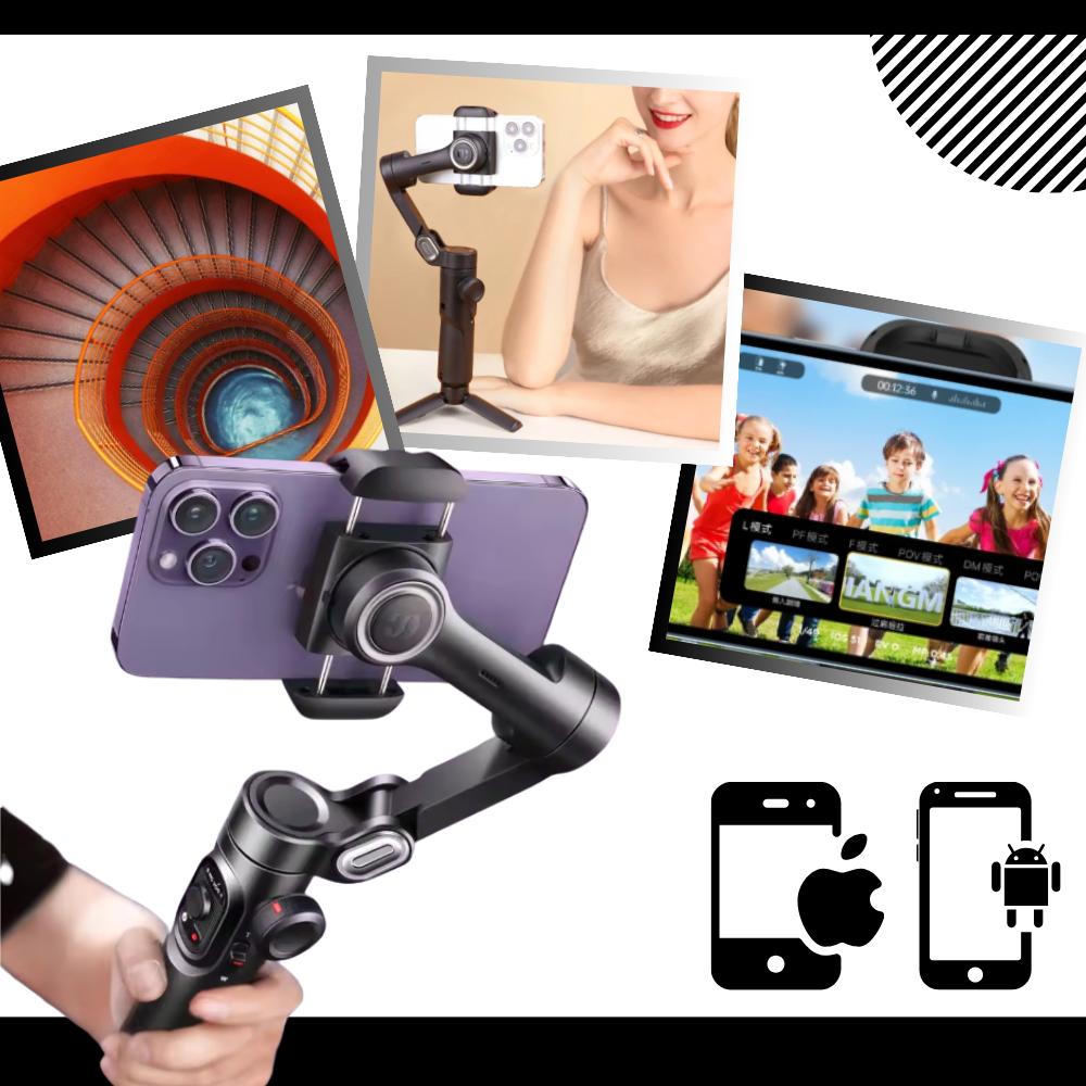AI Tracking Phone Stabilizer - Ozerty