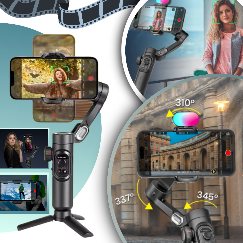 AI Tracking Phone Stabilizer - Ozerty