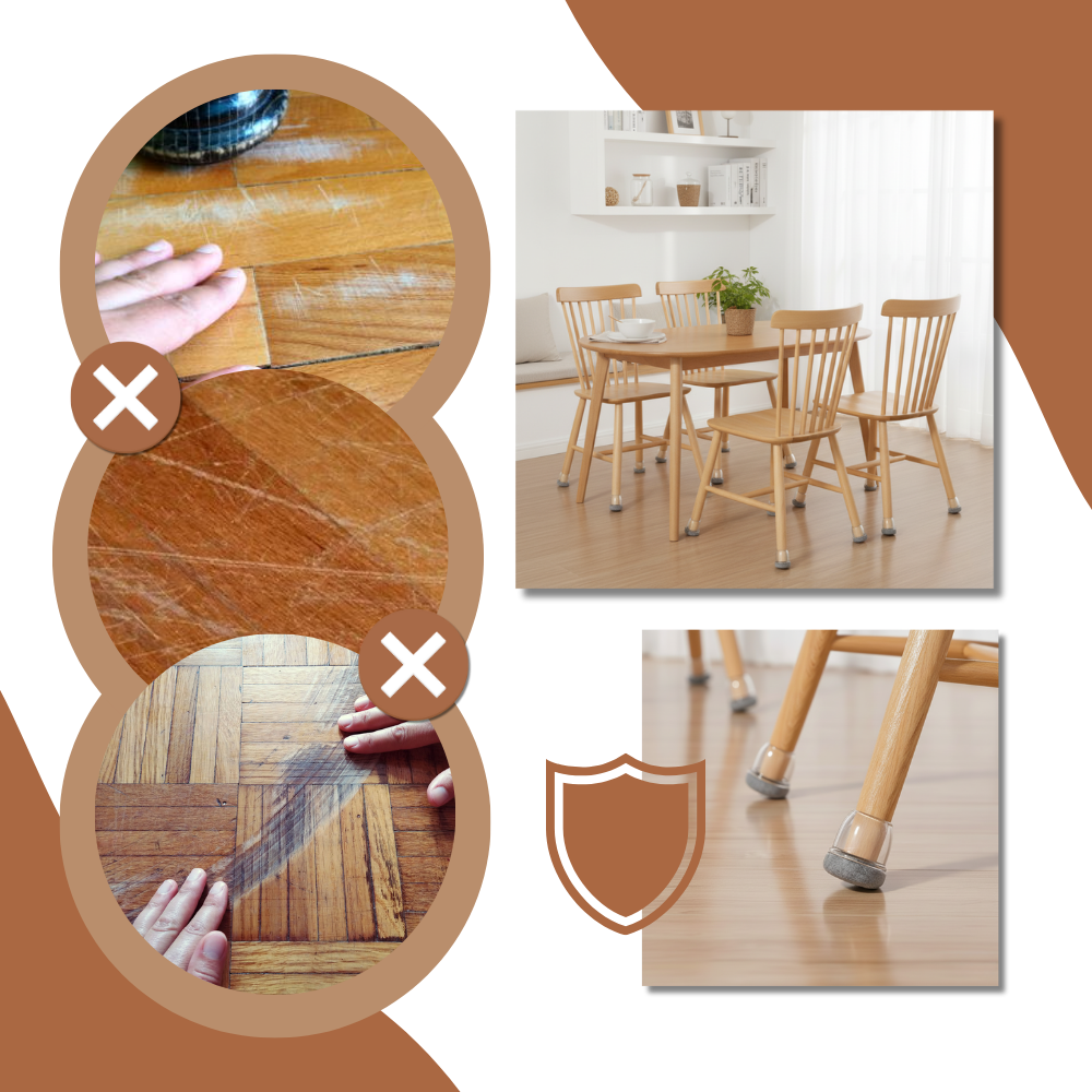 Anti-Scratch Furniture Leg Socks - Ozerty