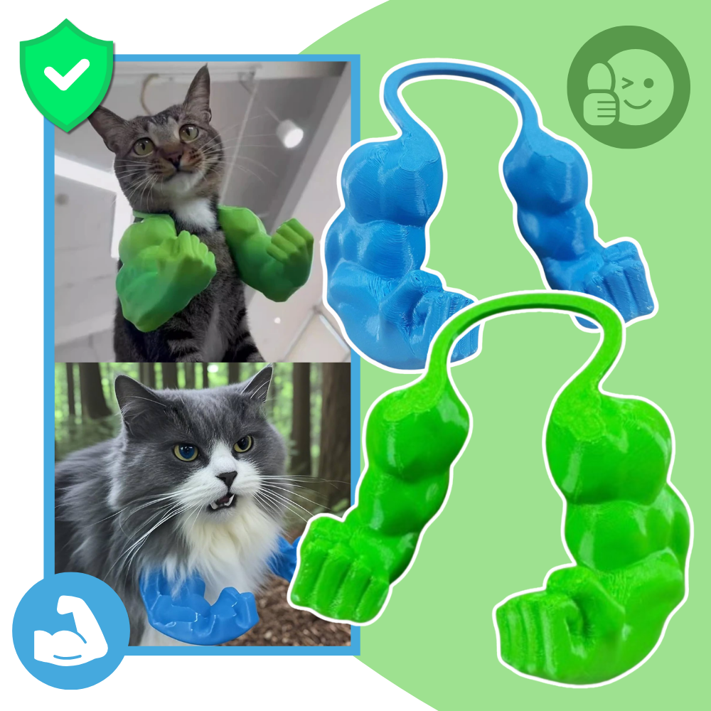 Bodybuilder Cat Arm Costume - Ozerty