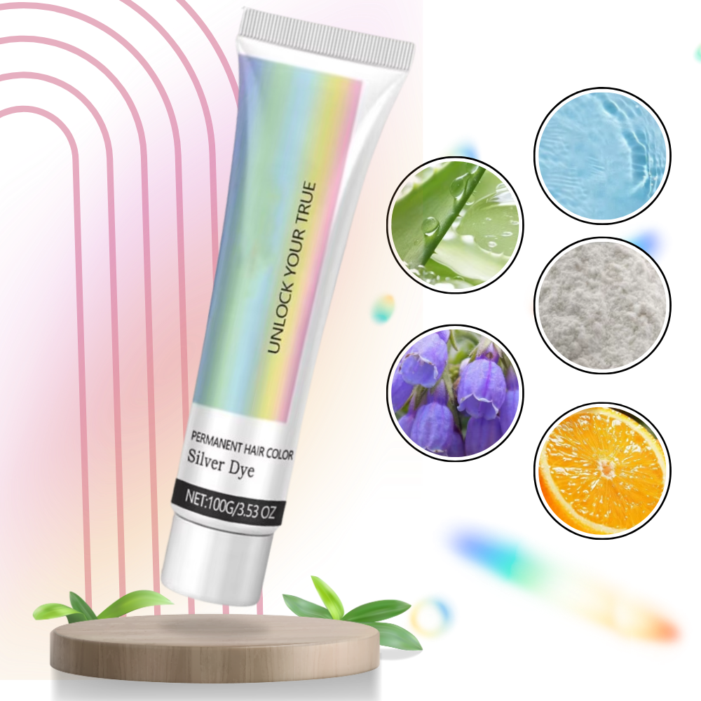 Botanical Enrichment Silver Hair Dye - Ozerty