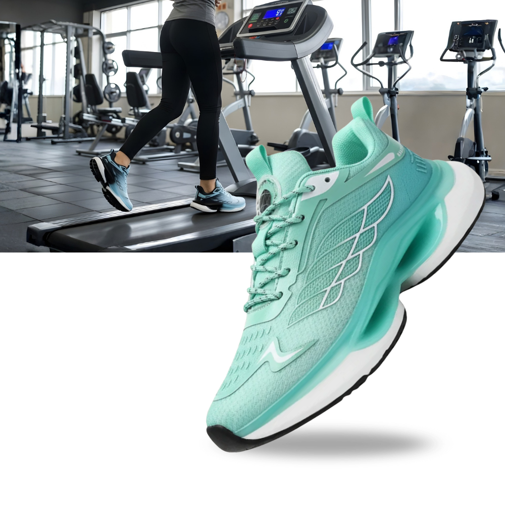 Breathable Cushioned Running Shoes - Ozerty