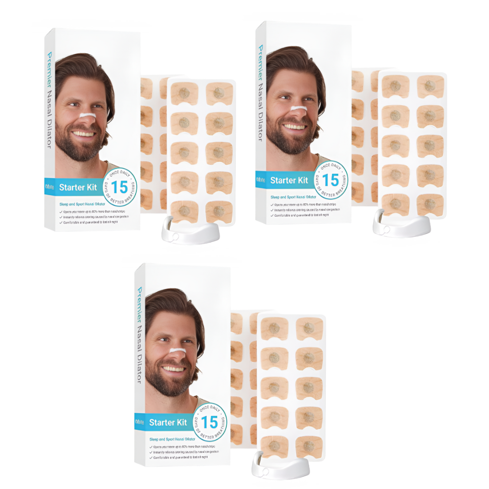 Comfortable Nasal Breathing Strips  -3X Pack - Ozerty