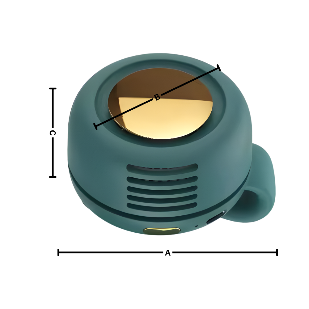 Conveniently Discreet 360 Clip On Fan - Ozerty