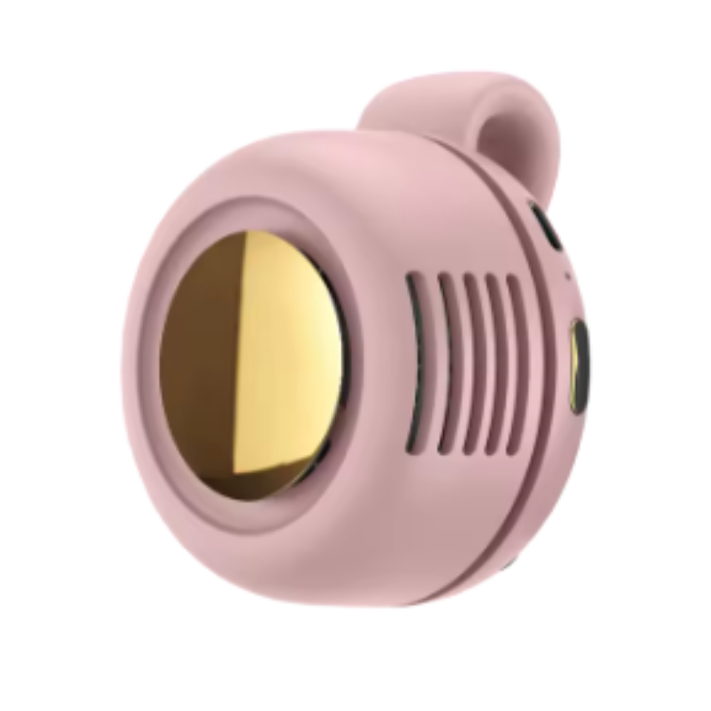 Conveniently Discreet 360 Clip On Fan -Pink - Ozerty
