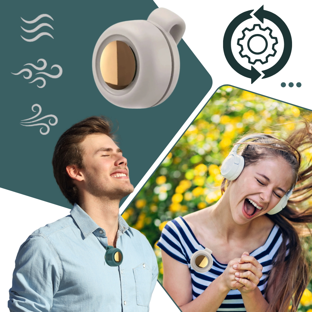 Conveniently Discreet 360 Clip On Fan - Ozerty