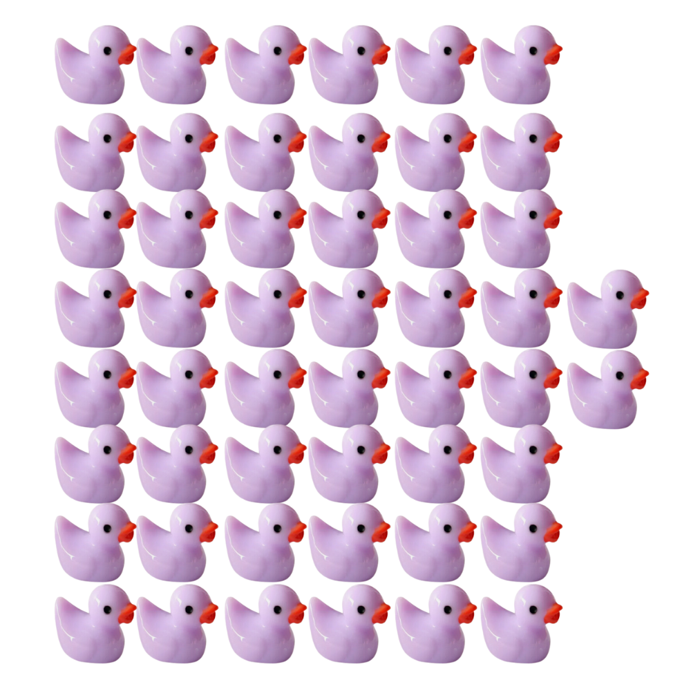 Cute Duck Challenge Toy -Purple - Ozerty