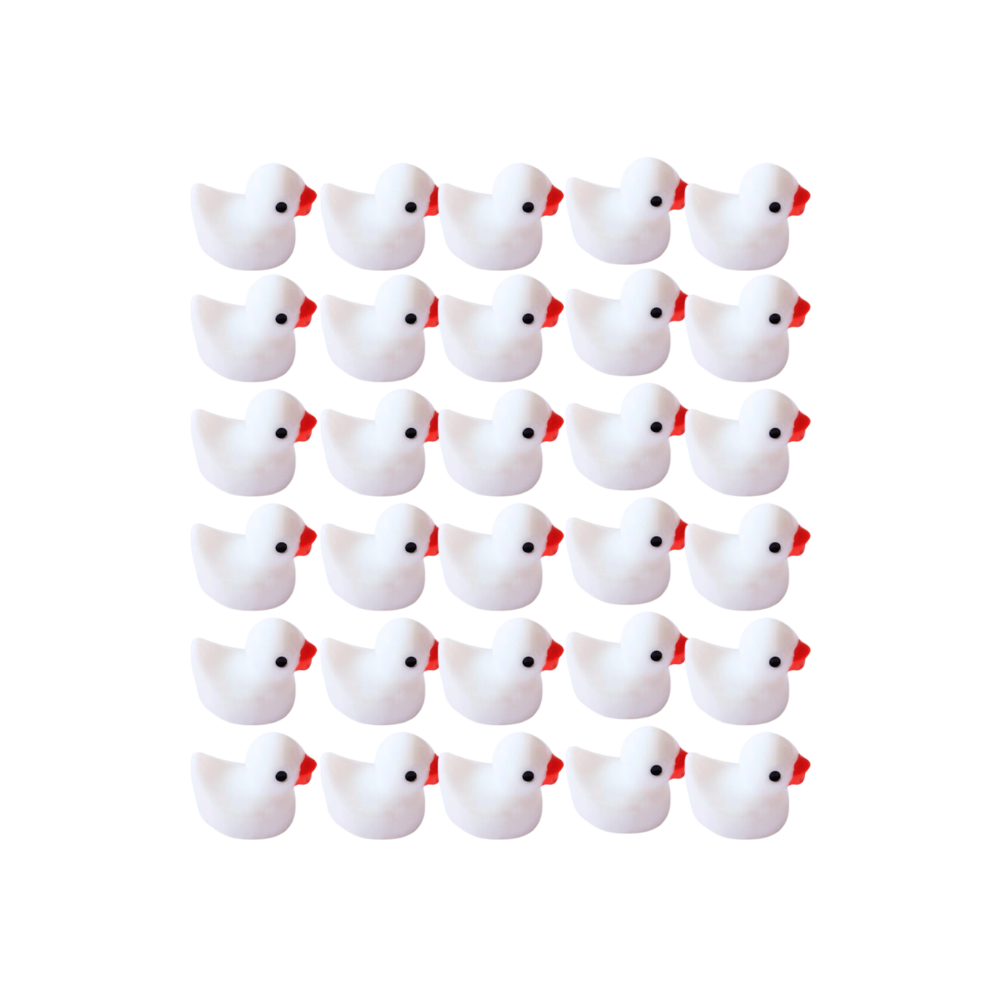 Cute Duck Challenge Toy -White - Ozerty