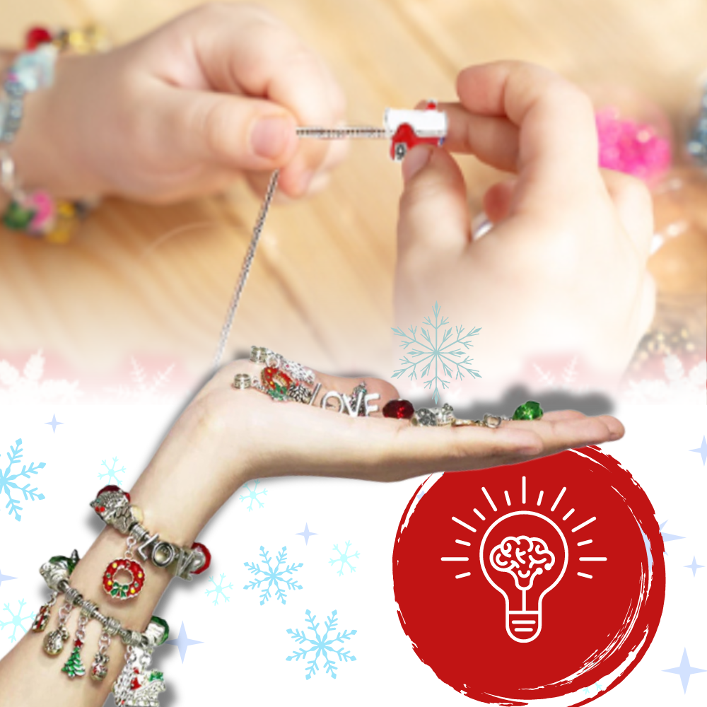 DIY Jewelry 24-day Countdown Advent Calendar - Ozerty