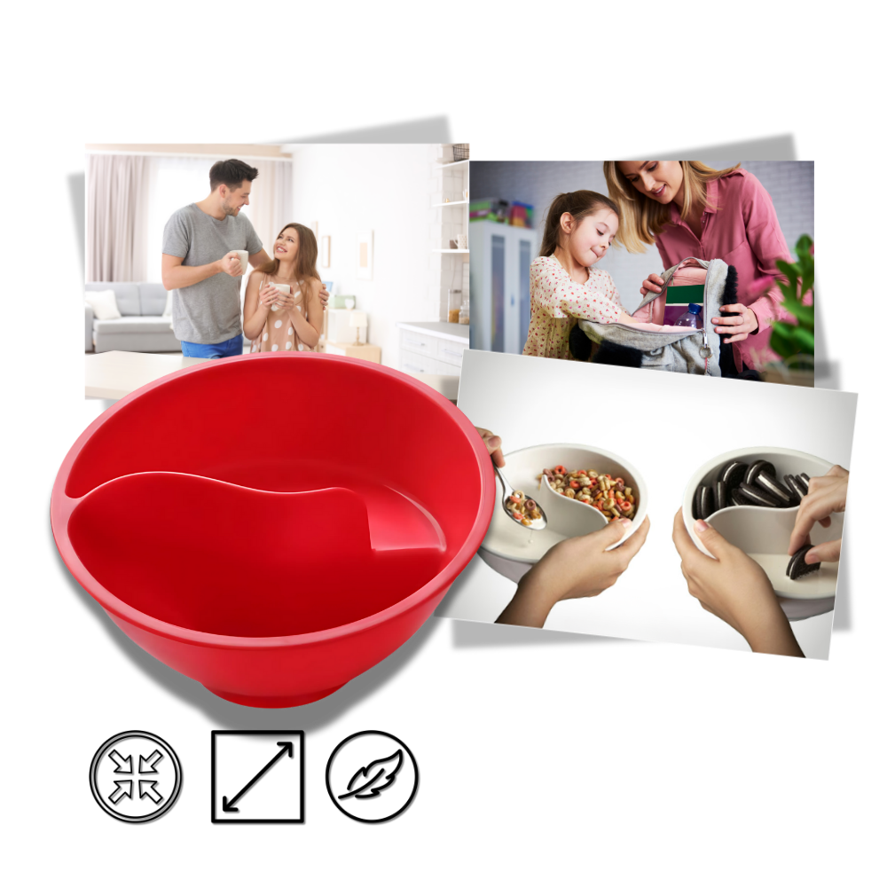 Dry-Wet Separation Cereal Bowl - Ozerty