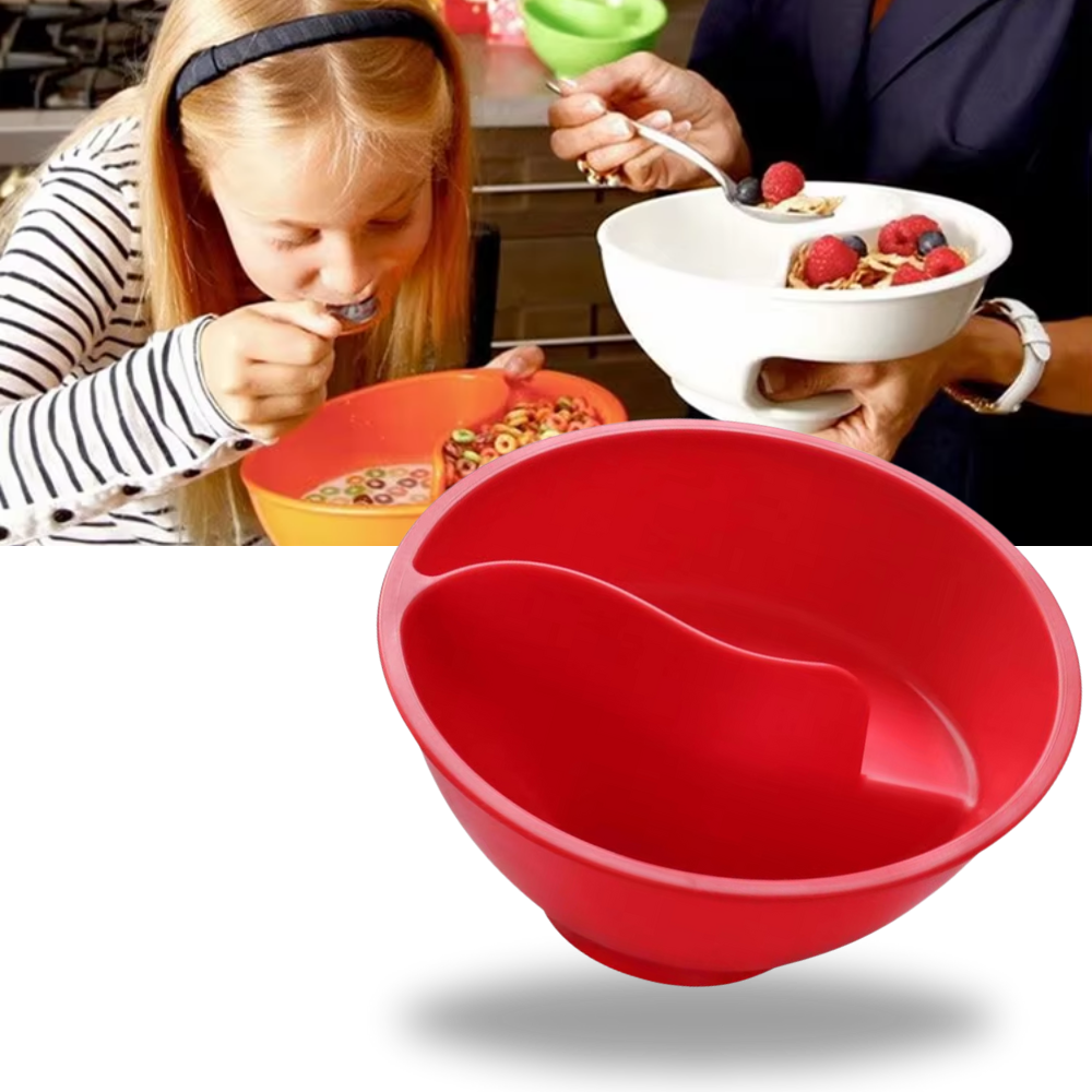 Dry-Wet Separation Cereal Bowl - Ozerty