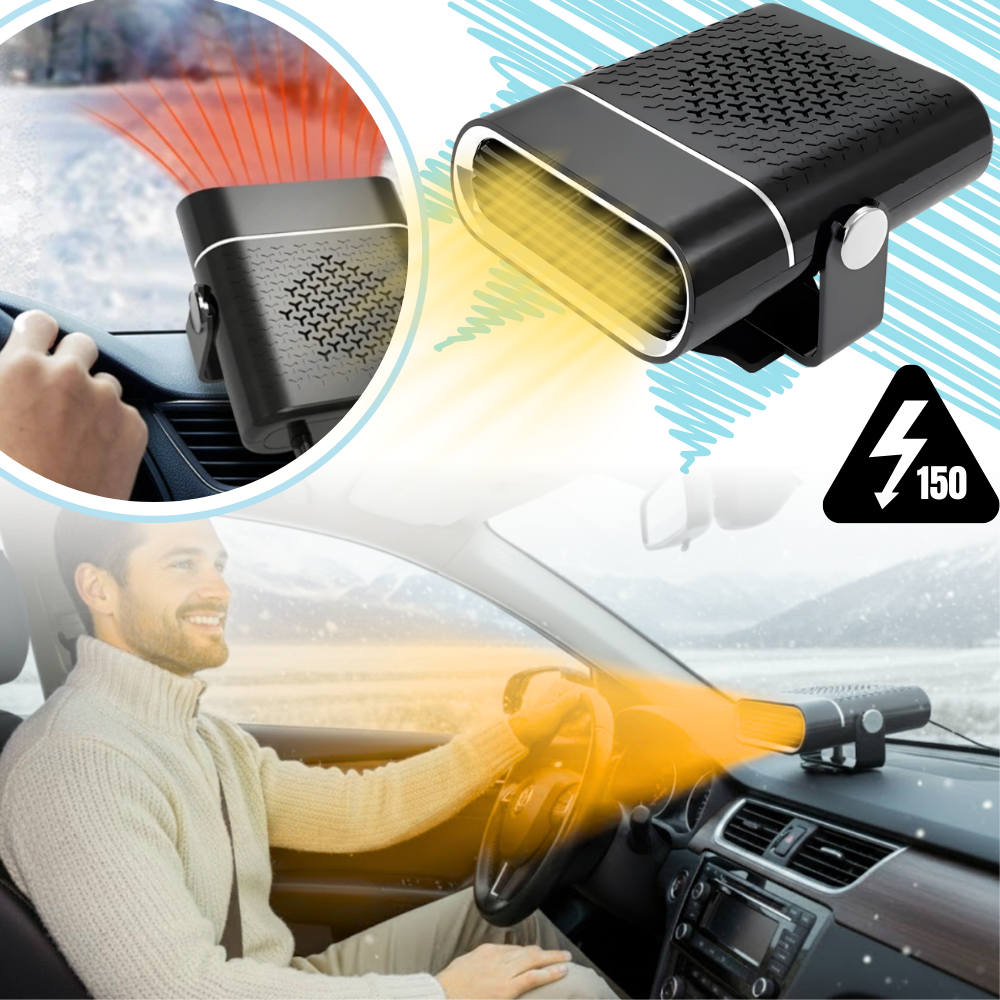 Dual Portable Car Defroster - Ozerty