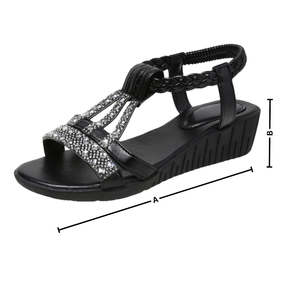 Elegant Orthopedic Boho Sandals - Ozerty