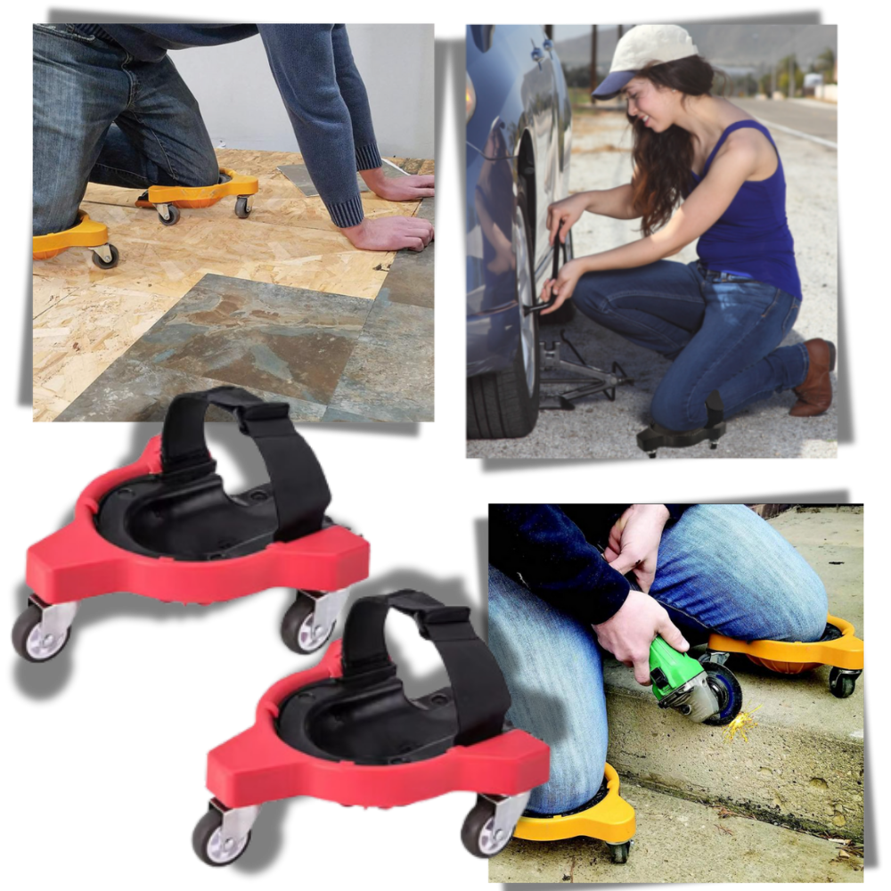 Enhanced Mobility Flooring Knee Pads - Ozerty