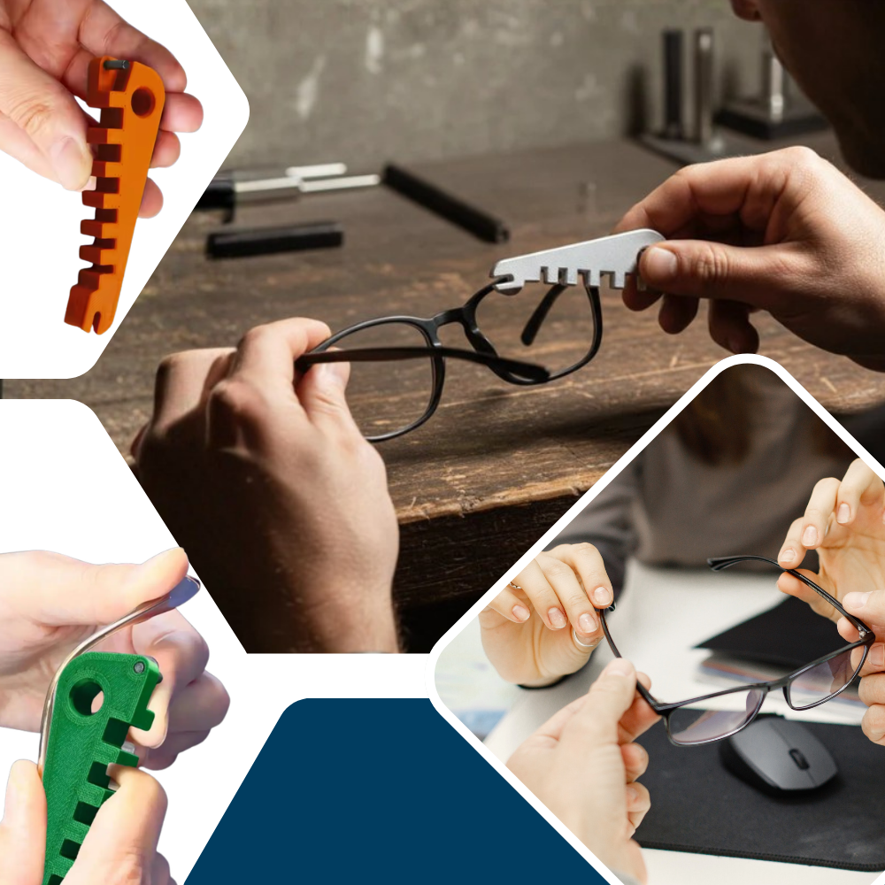Ergonomic Frame Safe Glasses Adjustment Tool - Ozerty