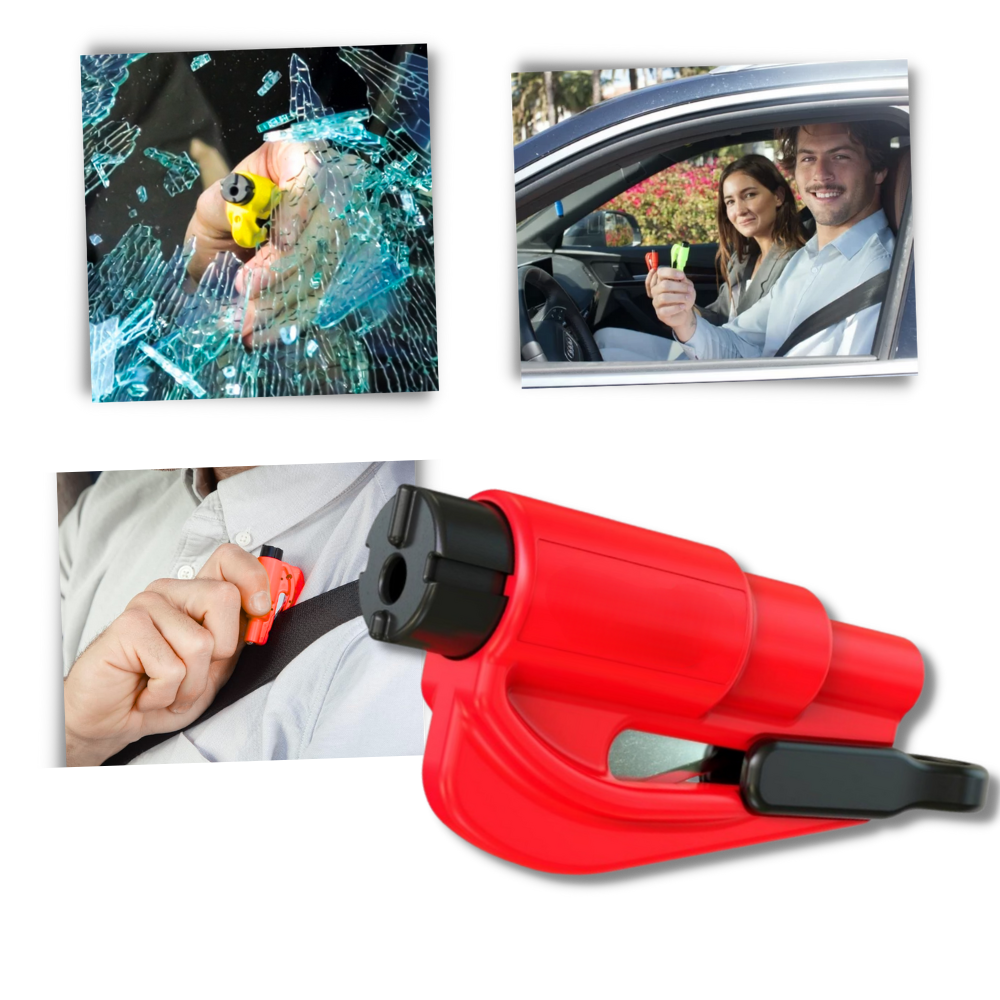 Essential 2-in-1 Car Breaker Tool - Ozerty