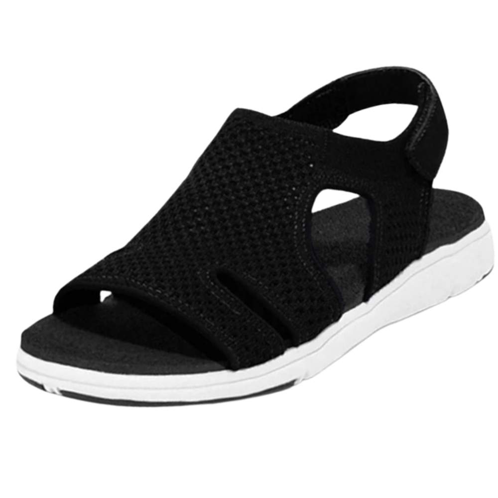 Flyknit Technology Orthopedic Slippers -Black - Ozerty